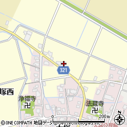 富山県富山市大塚西107周辺の地図
