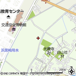 富山県富山市針原中町周辺の地図