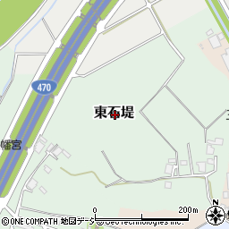 富山県高岡市東石堤周辺の地図