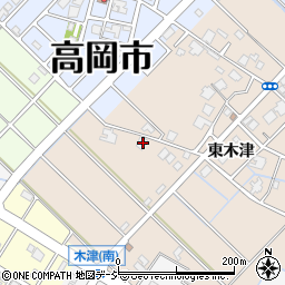 富山県高岡市木津982周辺の地図