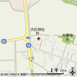 栃木県塩谷郡塩谷町上平232周辺の地図