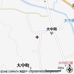 常陸太田市　小里公民館周辺の地図