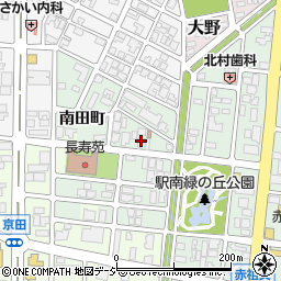 米沢建築設計周辺の地図