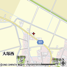 富山県富山市大塚西134周辺の地図