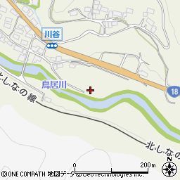 長野県長野市豊野町川谷1210周辺の地図