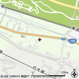 栃木県プロパンガス商業周辺の地図