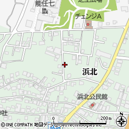 石川県かほく市浜北ニ周辺の地図