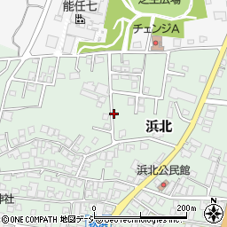 石川県かほく市浜北（ニ）周辺の地図