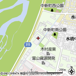 株式会社三基精工　本社工場周辺の地図