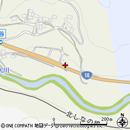 長野県長野市豊野町川谷1193周辺の地図