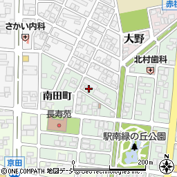 富山県高岡市京田7周辺の地図