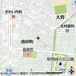 富山県高岡市京田8周辺の地図