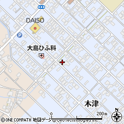 富山県高岡市木津1295-1周辺の地図