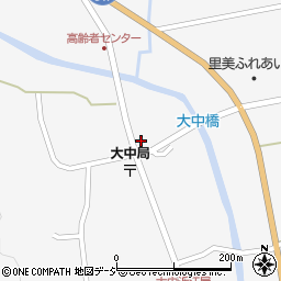 茨城県常陸太田市大中町1546周辺の地図
