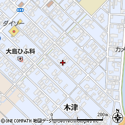 富山県高岡市木津1309周辺の地図