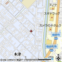 富山県高岡市木津1344-7周辺の地図