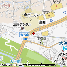 松屋総本店周辺の地図
