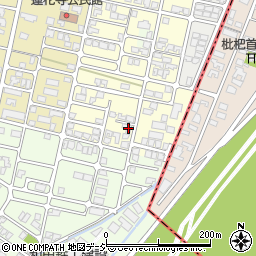 富山県高岡市蓮花寺中部57周辺の地図