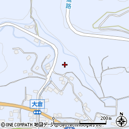 長野県長野市豊野町大倉周辺の地図