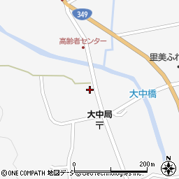 茨城県常陸太田市大中町1658周辺の地図