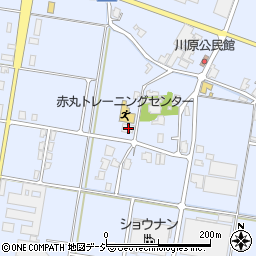 赤丸公民館周辺の地図