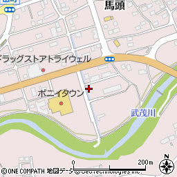 栃木県那須郡那珂川町馬頭1893周辺の地図