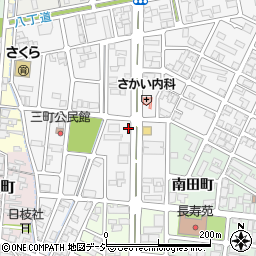 富山県高岡市東上関周辺の地図