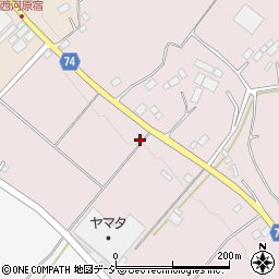 栃木県さくら市喜連川2933周辺の地図