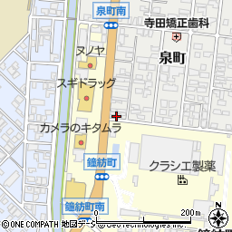 富山県高岡市泉町2-23周辺の地図