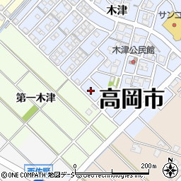 富山県高岡市木津2429周辺の地図