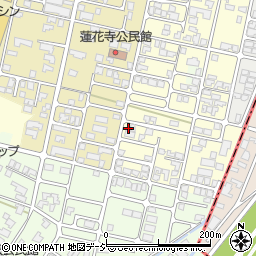 富山県高岡市蓮花寺中部110-8周辺の地図