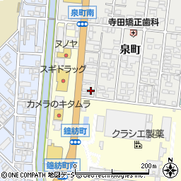 富山県高岡市泉町2-25周辺の地図