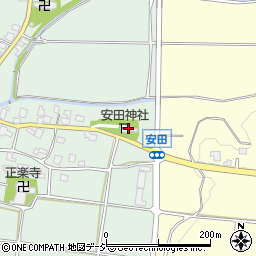 安田神社周辺の地図