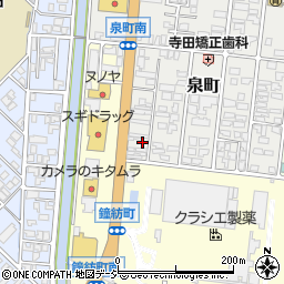 富山県高岡市泉町2-26周辺の地図