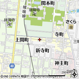 富山県高岡市寺町606周辺の地図