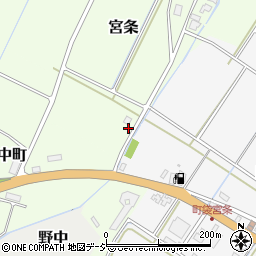 富山県富山市宮条551周辺の地図