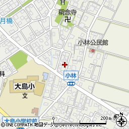 富山県射水市小林494-12周辺の地図
