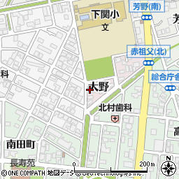 富山県高岡市大野678周辺の地図