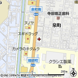 富山県高岡市泉町2-27周辺の地図