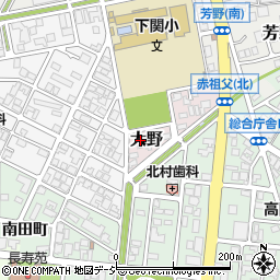 富山県高岡市大野676周辺の地図