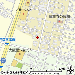 富山県高岡市蓮花寺172周辺の地図