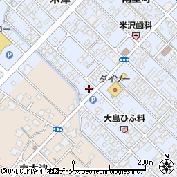 ホープクリーニング木津南星町店周辺の地図