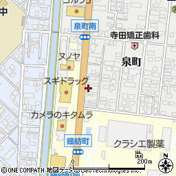 富山県高岡市泉町2-29周辺の地図