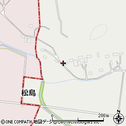 栃木県さくら市松島520-1周辺の地図