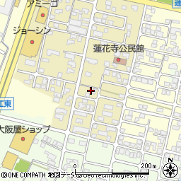富山県高岡市蓮花寺159周辺の地図