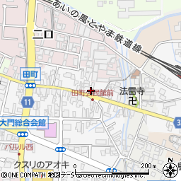 田町公民館周辺の地図