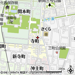 富山県高岡市寺町162周辺の地図