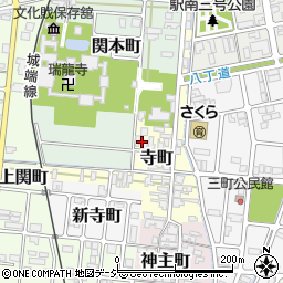 富山県高岡市寺町159周辺の地図