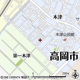 富山県高岡市木津2460周辺の地図