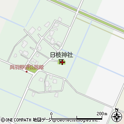 富山県富山市呉羽野田122周辺の地図